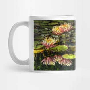 Flowers in a Pond Mug